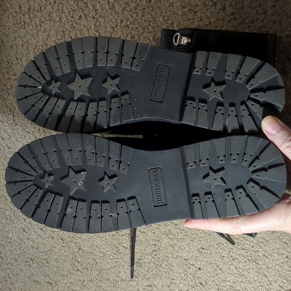 Unionbay Black Combat Booties in Black - Picture 10 of 13